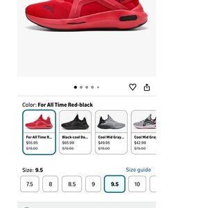 Puma Kids All Time Red Sneakers